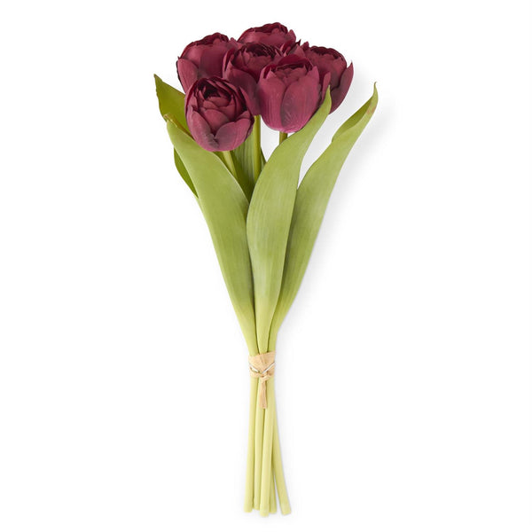 13 Inch Red Real Touch Mini Tulip Bundle main image 1