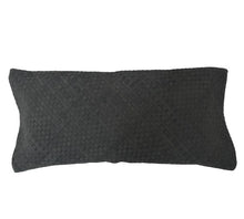 Load image into Gallery viewer, Woven Suede Lumbar Pillow