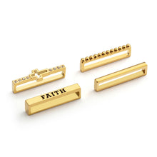 Load image into Gallery viewer, Smart Watch Cross Charms 4pc set - 21mm
