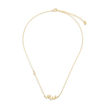 Load image into Gallery viewer, Butterfly Cluster Gold Necklace 16in
