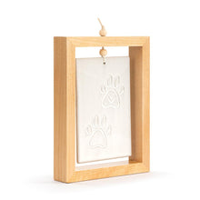 Load image into Gallery viewer, Four Paws Inspired Standing Plaque - 5x7in
