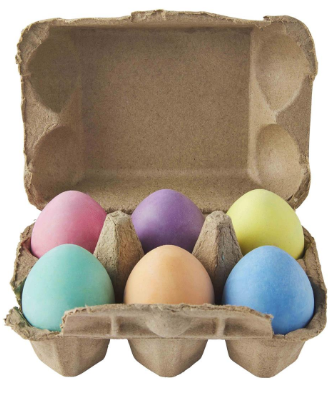 Egg Sidewalk Chalk Set