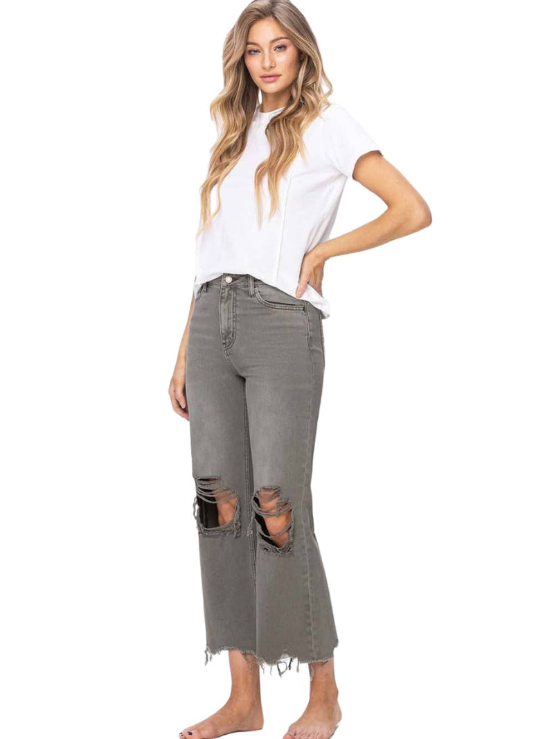90's Vintage Crop Flare