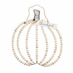 Beaded Pumpkin Hanger