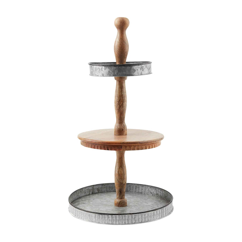 Tin & Wood Tiered Server