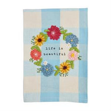 Load image into Gallery viewer, Fruity Floral Check Towels

