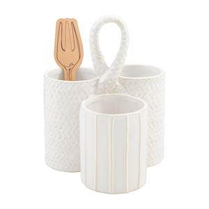 Textured Utensil Set