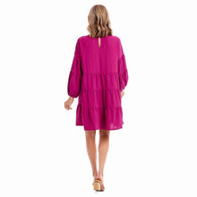 Load image into Gallery viewer, Berry Dallas Tiered Dress
