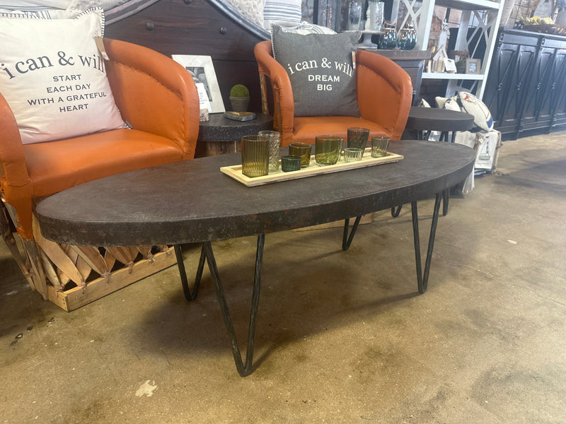 Van Cleef Oval Coffee Table