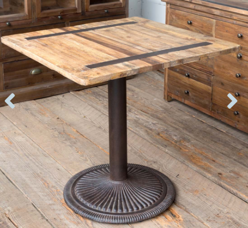 Vintage-Style Cafe Table
