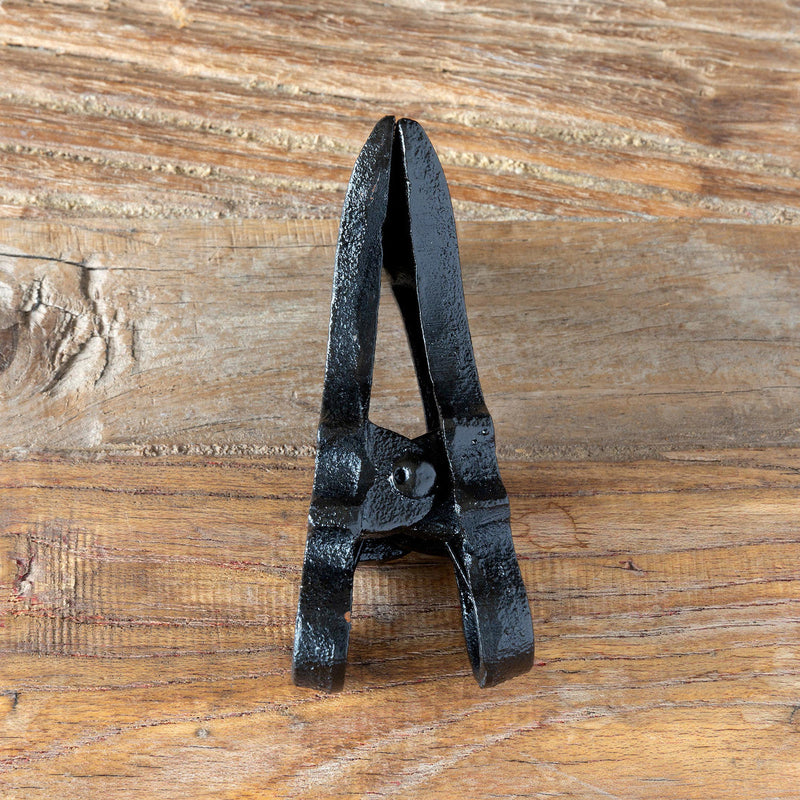 Cast Iron Wall Note Clip, Large
