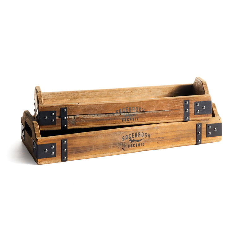 Sagebrook Organic Narrow Trays