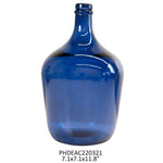 Cobalt Blue Carafe Bottle