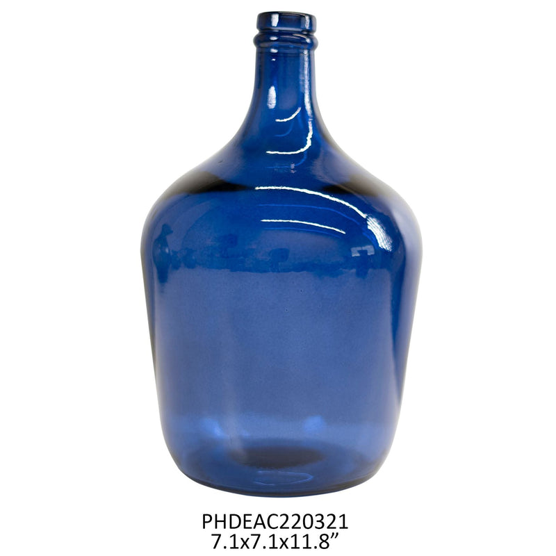 Cobalt Blue Carafe Bottle