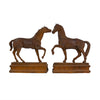 Thoroughbred Horse, Left & Right Pair