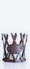 Round Metal Planter