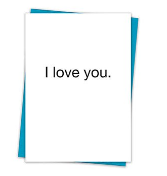 I Love You Card
