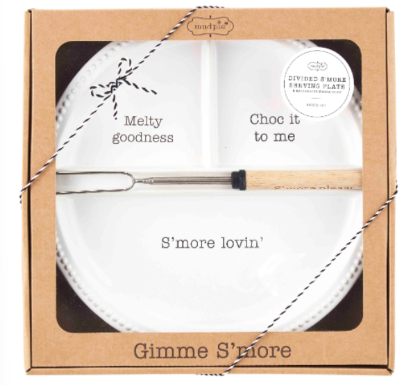 S'mores Plate & Skewer Set