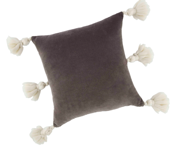 Tassel Velvet Pillow