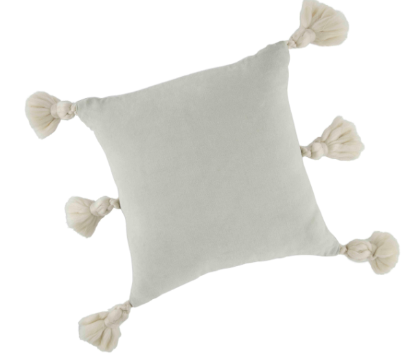 Tassel Velvet Pillow