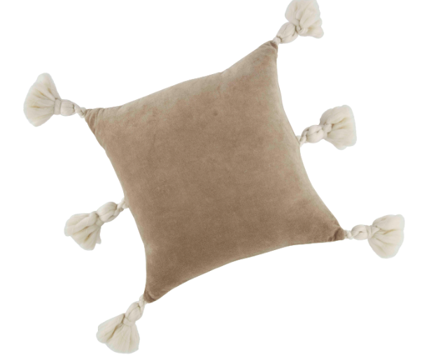 Tassel Velvet Pillow