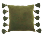Velvet Tassel Pillow