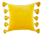 Velvet Tassel Pillow