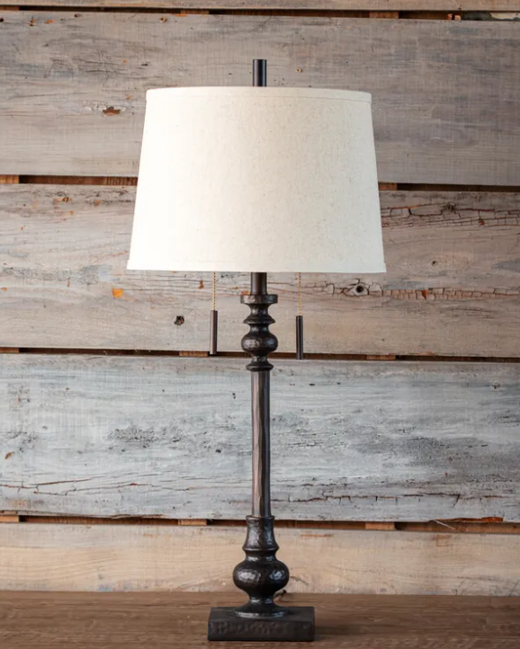 Cambridge Antique Bronze Buffet Lamp