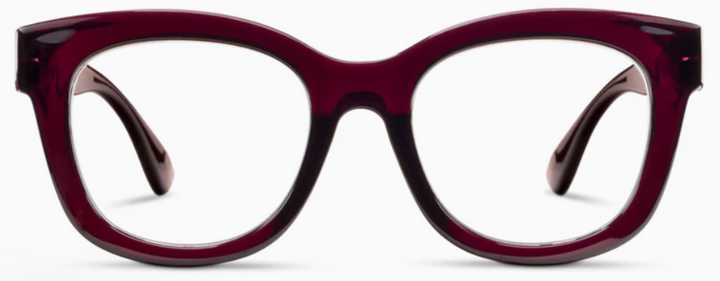 Center Stage Focus Dark Cherry Reading Glasses