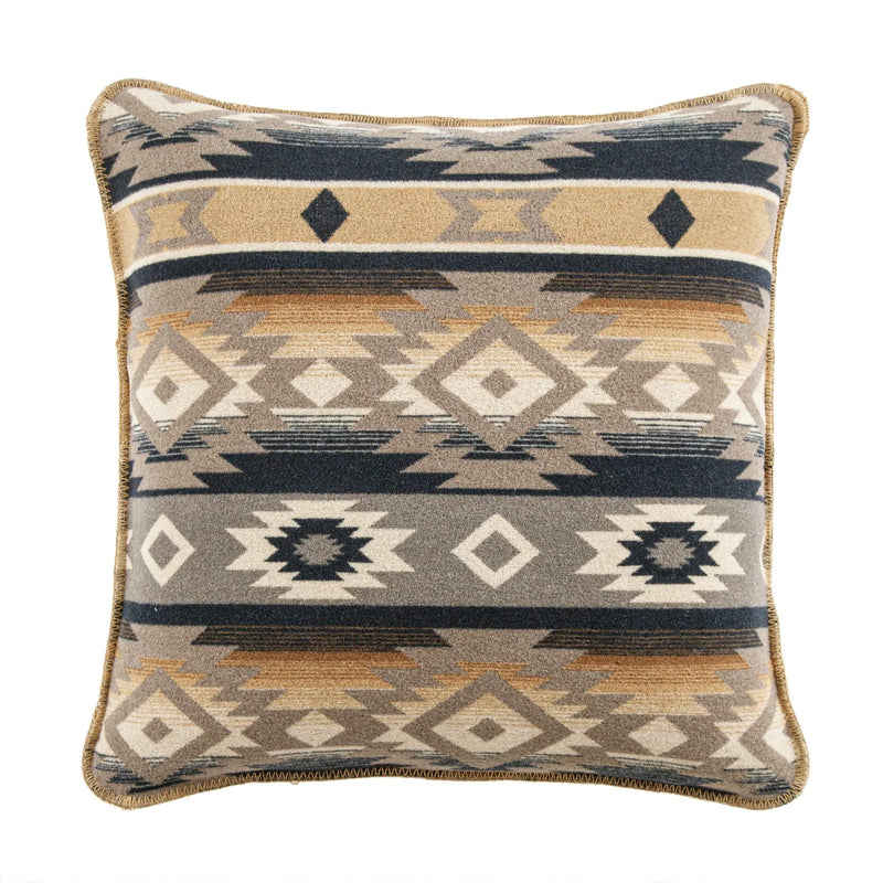 TAOS WOOL BLEND SQUARE PILLOW