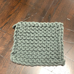 Cotton Crocheted Pot Holder