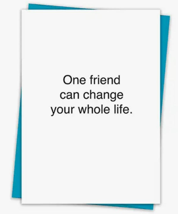 One Friend Card
