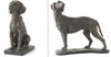 Resin Patina Dog on Base