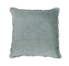 Stonewashed Linen Pillow w/ Fringe