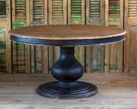 59" Old Elm Vidalia Table