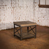 Flat Iron End Table