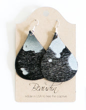 Load image into Gallery viewer, Hershey Cowhide/Leather Earrings
