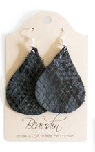 Load image into Gallery viewer, Hershey Cowhide/Leather Earrings
