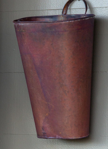 Rustic Metal Door Bucket – Grain and Grange