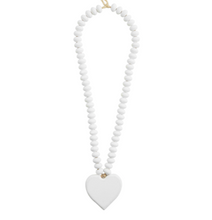 Load image into Gallery viewer, White Bead Decor
