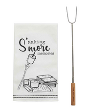 Load image into Gallery viewer, S'more Towel &amp; Roasting Set
