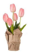 Load image into Gallery viewer, 10" Real Touch Potted Tulips
