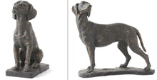 Load image into Gallery viewer, Resin Patina Dog on Base
